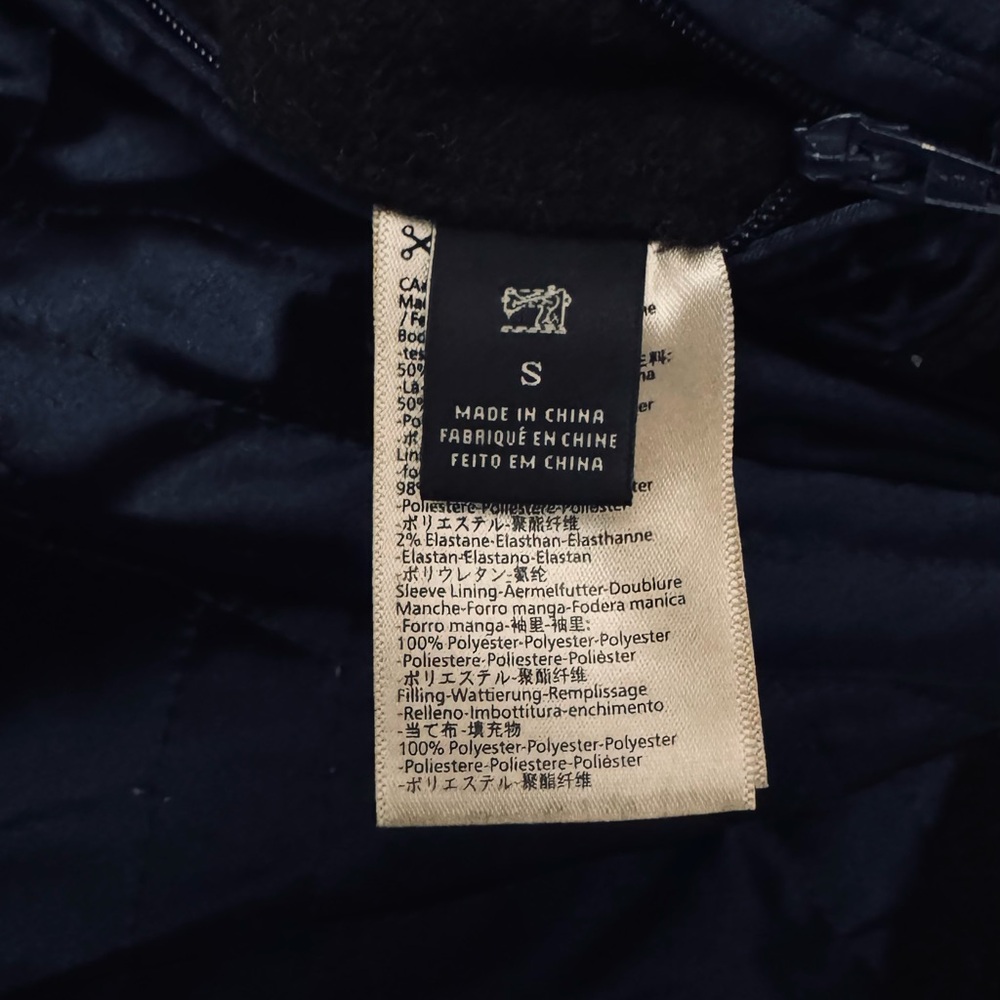 Scotch & Soda Dark Gray Pea Coat - Picture 5 of 5